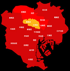 東京デリバリーマップ